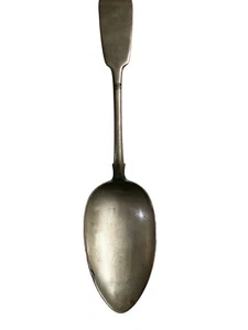 Antique Imperial Russian Russia Sterling Silver 84 Serving Sauce Spoon 70 Grams - Picture 1 of 7