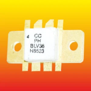 BLV36 PHILIPS GOLD-PLATED NPN SILICON TRANSISTOR 125 W 10 A - Picture 1 of 2