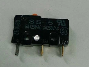 2 PCS NEW Omron Small Limit Travel Micro Switch SS-5 dd - Picture 1 of 3