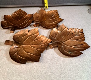 Leaf Candle Holders Metal The White Barn Candle Company India #3351L222 - Picture 1 of 4