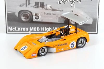 1:18 GMP McLaren M8B High Wing CanAm Denny Hulme Arancione #5 - Immagine 1 di 4