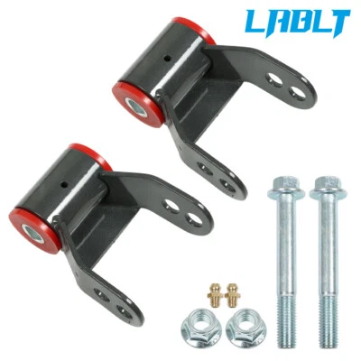 Juego de grillete trasero LABLT de 1,5" o 2" para Chevy GMC K1500 K2500 1988-1998 Foto 1 de 4