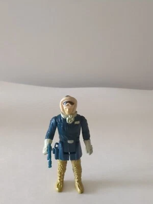 Figura de acción Kenner Star Wars ESB de colección 1980 Han Solo Hoth  Foto 1 de 4