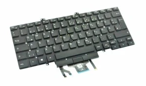DELL 7XH1W Latitude 5400 5401 Backlit German Keyboard - Picture 1 of 1