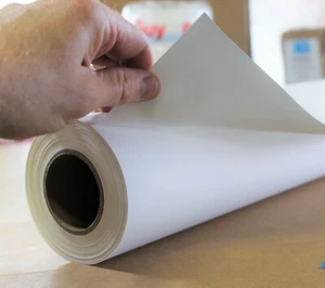 Poly-Vinyl Printable Tear-Proof Water-Resistant 24" x 200' Matte for Aqueous Ink - Picture 1 of 24