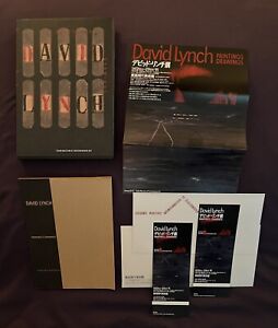David Lynch Paintings And Drawings 1991 Touko Museum Catalogue + Show Invitation