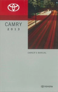 Toyota Camry 2013 dueño guía manual del usuario referencia operador libro fusiona fluidos - Imagen 1 de 1