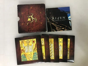 Riven: The Sequel To Myst PC Video Game 5 Game Disc, EUC - Picture 1 of 2