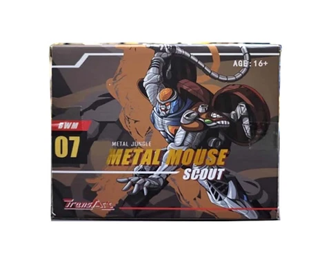 TransArt Toys TA BWM-07 BWM07 Rattrap BW Beast Wars Metal Mouse in stock Cover