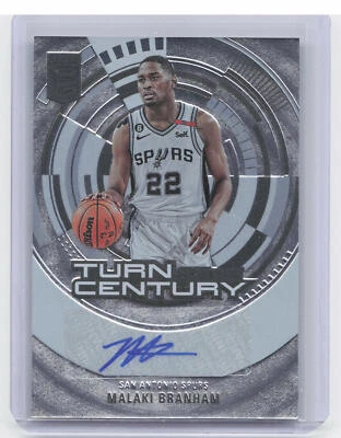 2023-24 Donruss Elite #TCS-MAL Malaki Branham Turn of the Century Auto - Image 1 of 2