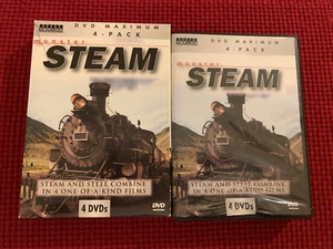 Monster Steam DVD Juego de 4 discos Canada Pacific Railroad 2816 trenes de vapor (2010) - Imagen 1 de 5