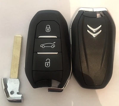 Clé Vierge Smart LAME VA2 Mains Libre Citroen C4 C4 Picasso Grand Picasso