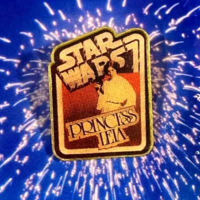 ✨ 2016 Vintage Star Wars Princess Leia Organa Pin - Disney Star Wars Leia Pin - Image 1 of 2