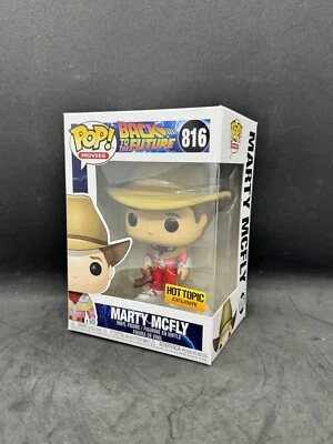 Funko pop back to the future / retour vers le futur Marty McFly 816 Hot Topic Fu - Photo 1/4