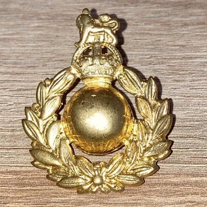 Royal Marines Corps Marine Commandos KC Brass Cap Badge (1354) - Picture 1 of 6