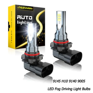 9145 For Toyota Matrix 2003-2008 Pair H10 LED Fog Driving Light Bulbs Kit 9005 - Picture 1 of 11