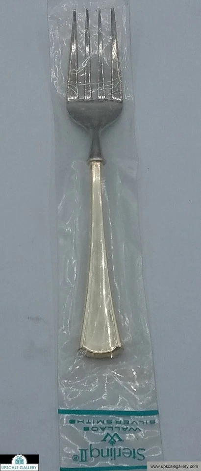 Tenedor de ensalada Wallace Coventry Forge de plata esterlina HH 6,5" *TOTALMENTE NUEVO* Foto 1 de 1