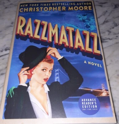 Razzmatazz Advanced Readers Edition ARC Christopher Moore 2022 Paperback - Image 1 of 2