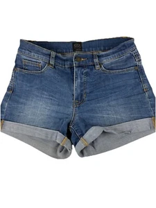 Rip curl Stretch Denim Shorts With Turn Ups Ripcurl Women’s Size 8 - Picture 1 of 10