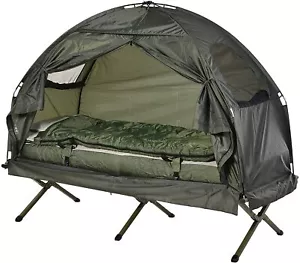 Reise Popup Tragbar Faltbar Outdoor Camping Wiege Zelt Luftmatratze Bett Baldachin Pumpe - Bild 1 von 9