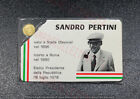 Gadget Vintage con moneta dorata -  Presidente della Repubblica Sandro Pertini