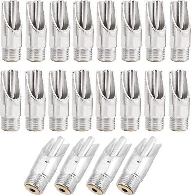 20PCS Stainless Steel Automatic Nipple Drinker Waterer 1/2" NPT Thread Pig Hog
