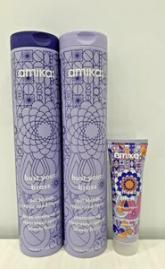 Amika Bust Your Brass Cool Blonde Conditioner/Shampoo/Intense Repair Mask