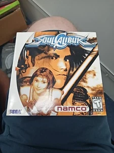 Soul Calibur (Sega Dreamcast, 1999) nur Handbuch - Bild 1 von 3