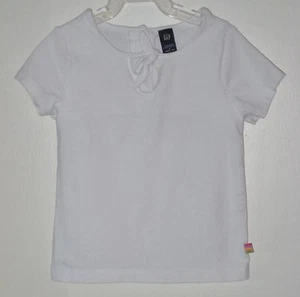 babyGAP Size 4 Years White Short Sleeves Tops ~ Shirt - Bild 1 von 2