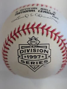 Rawlings Official 1997 NLDS Baseball ATLANTA BRAVES - 204 GU - Picture 1 of 5
