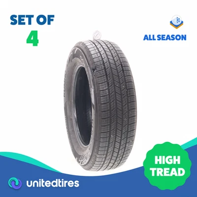 Set of (4) Used 225/65R17 Kumho Solus TA51a 102H - 8.5-9/32 - Image 1 of 4