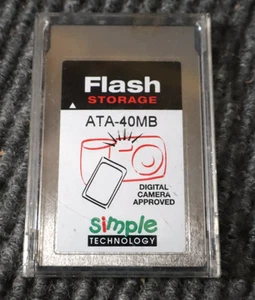 Simple Technology ATA-40MB Flash Storage 40MB PC Card - Bild 1 von 4