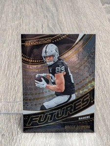 Brock Bowers Raiders 2025 Revolution Football Panini Futures #1 - Picture 1 of 2
