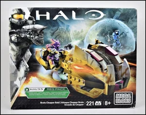 BRUTE CHOPPER RAID MEGA CONSTRUX BLOKS HALO DPJ91 FEAT SPARTAN KAT-B320 ov - Picture 1 of 11