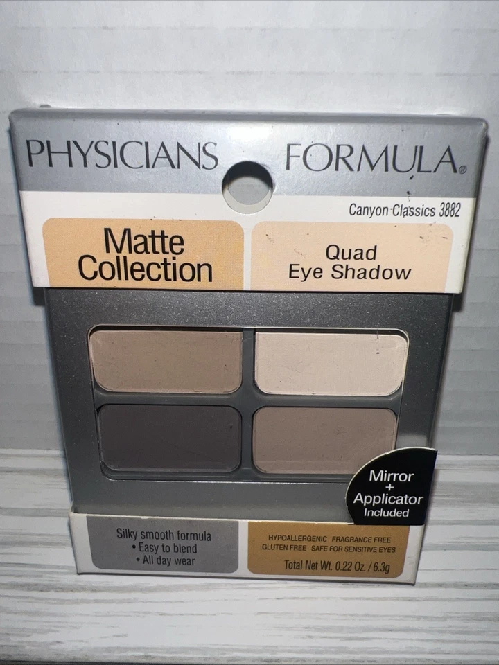 New Physicians Formula Matte Collection Quad Eye Shadow 3882 Canyon Classics - Image 1 of 2