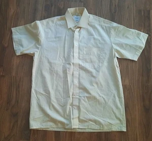 OLYMP Herren Hemd Gr. L 41 kurzarm gelb 100% Baumwolle wie NEU - Imagen 1 de 2