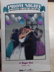 Box SET of 4 Cassette tapes rca music Prom Night Greatest Hits of 50s & 60's - Picture 1 of 4