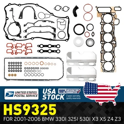 HS9325 HS26245PT Premium Cylinder Head Gasket Set For BMW 525i 2001-2005 - Imagem 1 de 4