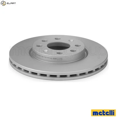 2x BRAKE DISC 23-0835C FOR FIAT GRANDE/PUNTO/Van VAUXHALL CORSA/VAN/Mk/III/IV - Image 1 of 4
