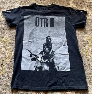 2018 Rap Pop Black T-Shirt - Beyoncé & Jay-Z "OTR II Tour - 2018" - Size: S - Image 1 of 3