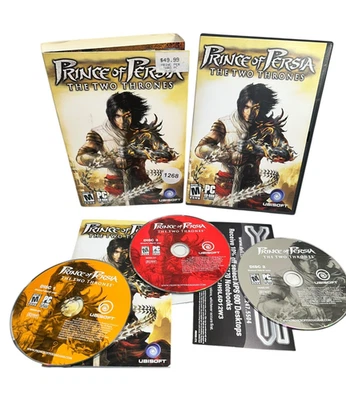 Prince of  Persia: The Two Thrones (2005) - Win PC CD-ROM - Platform Video Game - Image 1 of 4