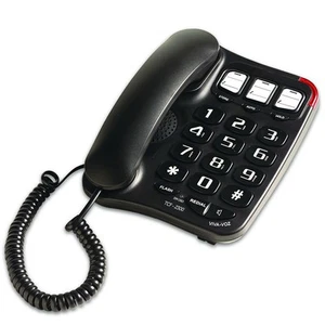 For Seniors Big Button Phone with Adjustable Ringer and Memory Function - Photo 1/14