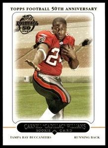 2005 Topps #438 Carnell "Cadillac" Williams RC Tampa Bay Buccaneers NM+ - Picture 1 of 2