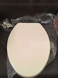 Porcher 70620-00.071 Sedile WC ovale allungato a chiusura lenta, biscotto - Foto 1 di 10