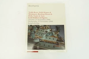 Bonhams Auction Catalog Toys Trains Lead Figures November 2006 Price Results A74 - Picture 1 of 8