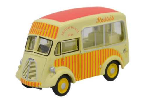 VANS Oxford Diecast 76MJ003 Morris J Ice Cream Van Rossis OO Gauge