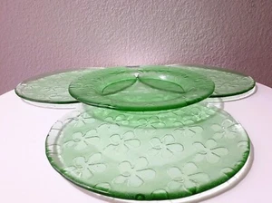 1990 Villeroy & Boch , Bellissimo Green, Glasteller 4er Set Made in Italy 2000s - Picture 1 of 11
