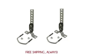 (2 pc) Universal Tailpipe Hanger 360 Swivel 1-1/2" To 2-1/2" Exhaust Tail Pipe - Bild 1 von 1