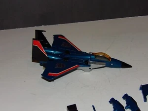 TRANSFORMERS G1 THUNDERCRACKER CONEHEAD SEEKER JET ACCESSORIES VINTAGE ORIGINAL - Picture 1 of 4