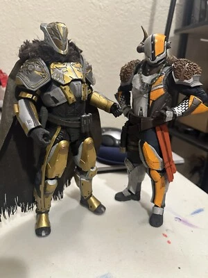 Figura Estatua Oficial Bungie Shaxx y Saladin McFarlane Destiny Coleccionables Foto 1 de 2